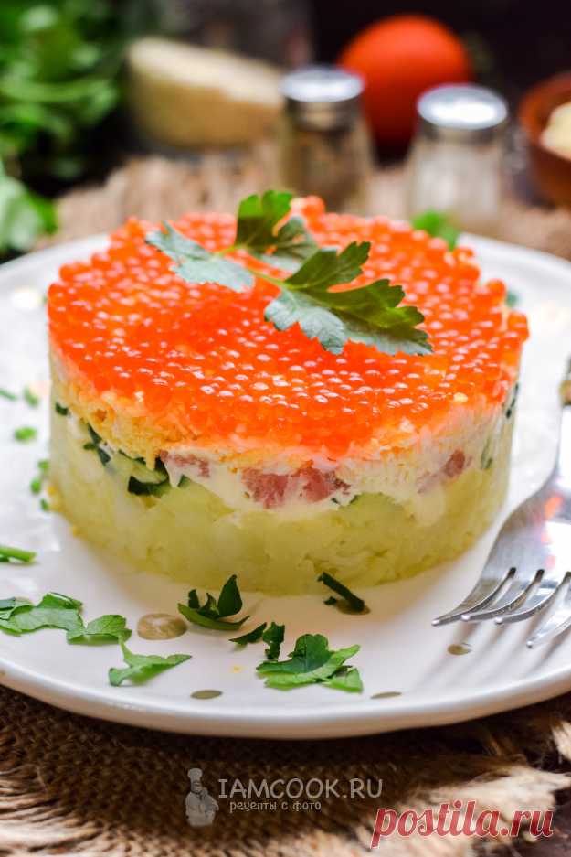 Салат «Морской бриз» с красной рыбой — рецепт с фото пошагово. Как приготовить салат «Морской бриз» с семгой?