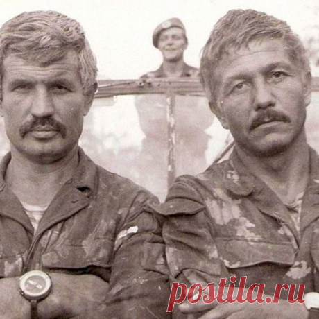 Тадеуш Касьянов, Михай Волонтир и Борис Галкин на съёмках фильма &quot;В зоне особого внимания&quot;