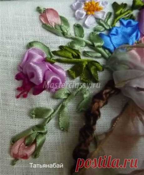 Учимся делать картины из лент