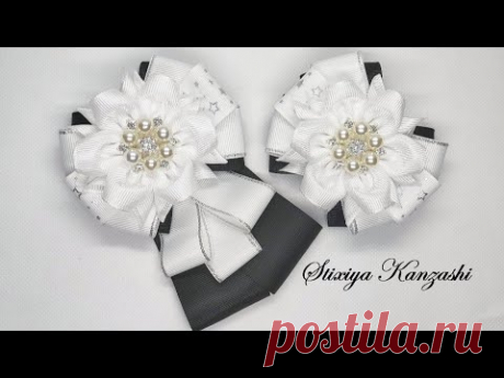 DIY / Шикарный набор украшений / Для школы / Нарядные бантики / Галстук-брошь / На 1 сентября