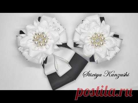 DIY / Шикарный набор украшений / Для школы / Нарядные бантики / Галстук-брошь / На 1 сентября
