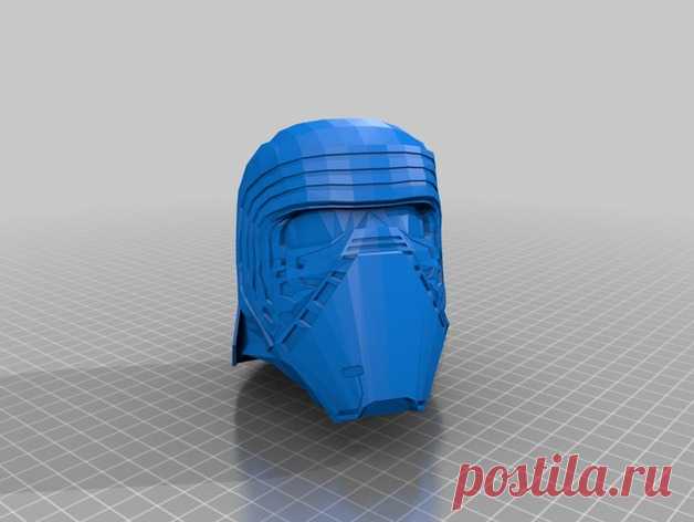 Kylo Ren by Jace1969 An old file from my Pepakura making days that I discovered in Pepakura Designer you can export to .OBJ and in 