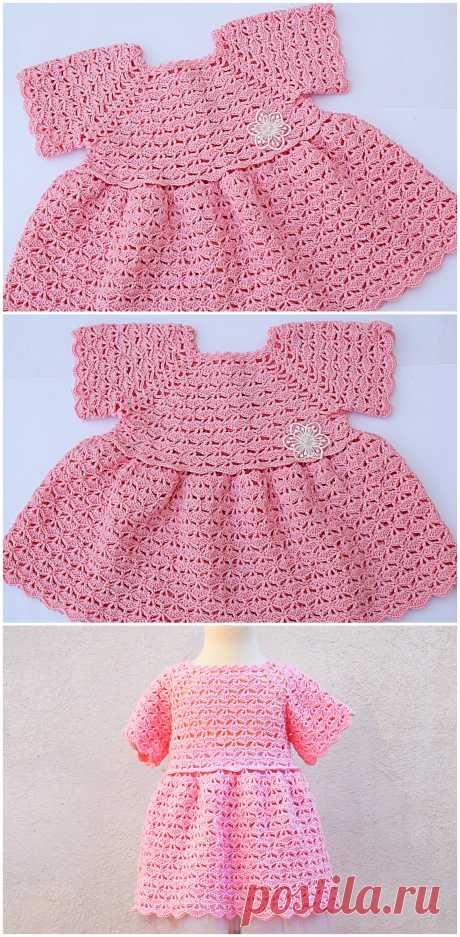 Crochet Amazing Baby Dress - Crochet Ideas