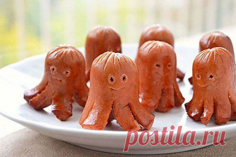 СОСИЧНОЕ ТВОРЧЕСТВО - КАК ИНТЕРЕСНО ПОДАВАТЬ СОСИСКИ.