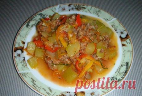 КАБАЧКИ С ФАРШЕМ