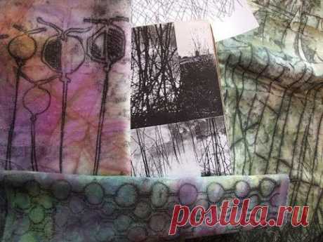 ЛОСКУТУШКА: Exploring Monoprint
