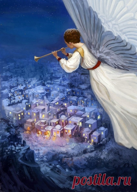 Где живет Христос ..Лариса Долягина.Художник Daniel Rodgers