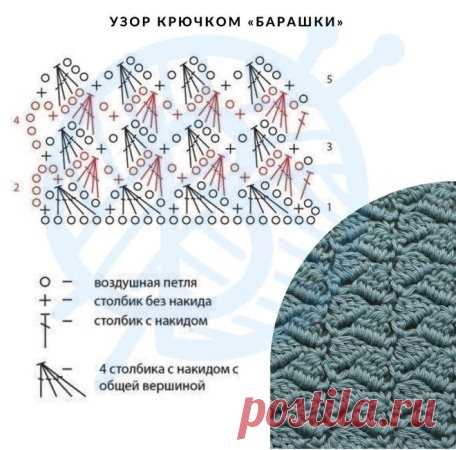 Узор крючком 
