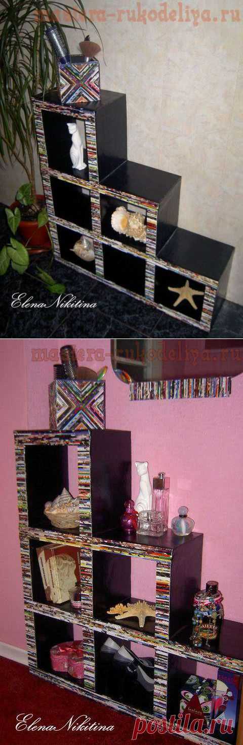 Мастера рукоделия - рукоделие для дома. Бесплатные мастер-классы, фото и видео уроки - Полка из картона