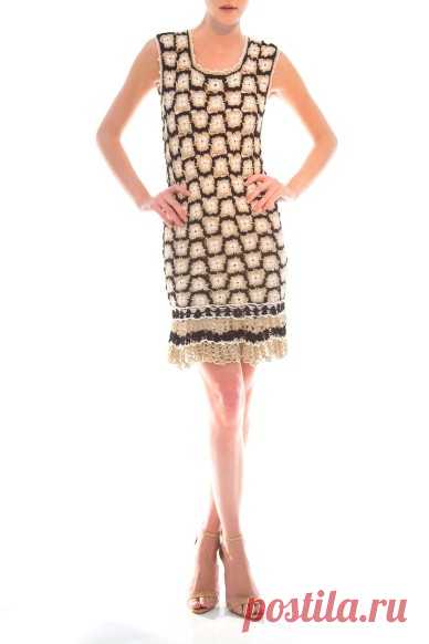 B&W Nomadic Dress - Vanessa Montoro - vanessamontorolojausa