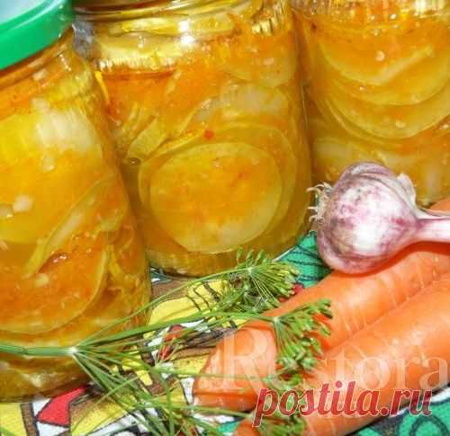 Кабачки на зиму с остреньким соусом под крышечку - вкусно и даже нежнее, чем с баклажанами