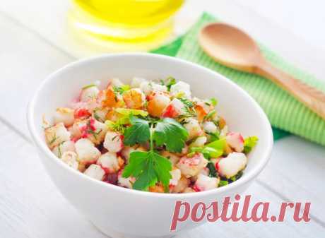 Салаты с крабовыми палочками