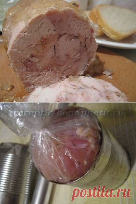 Куриная ветчина в банке - настоящий домашний деликатес!