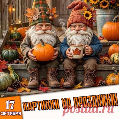 🎉 Праздники которые отмечают в России и мире 17 Октября 2026 года (17.10.26 суббота)

✅ День нежности
✅ День участкового терапевта
✅ День памяти Иерофея Афинского (Ерофеев день)
✅ День лешего
✅ День черники