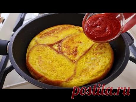 Вкусная и быстрая пицца на сковороде за 5 минут! 2 простых рецепта🔝 # 171