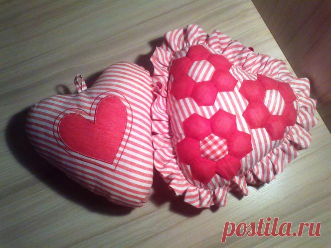 сердечные подушечки