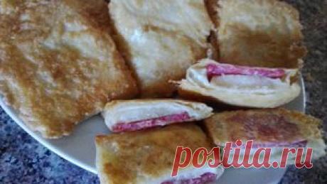 Закуска из лаваша за 10 минут.Очень вкусно рецепт с фото