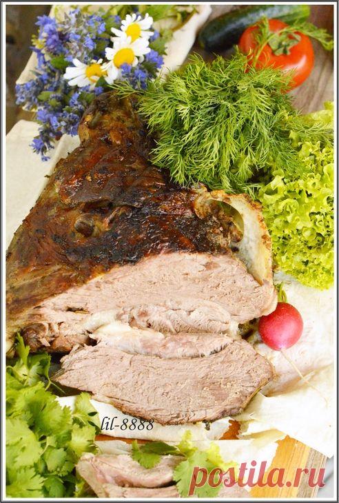 Баранья нога на мангале.. Рецепт c фото от lil-8888 7 мая 2014 на koolinar.ru
