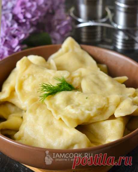 Креплах (еврейские пельмени) — с отварной курицей