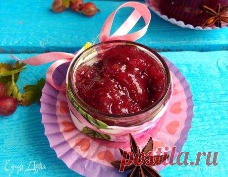 Варенье из крыжовника с бадьяном . Ингредиенты: крыжовник, сахар, лимоны