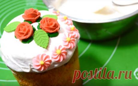 Глазурь из маршмеллоу для кулича, которая не крошится и не осыпается 3 рецепта глазури, которую сможет сделать даже мужчина(или ребенок), и никто не скажет, что не получилась. 100% результат хорошей глазури для кулича на Пасху.