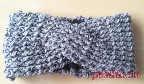 Повязки на голову для женщин спицами из пряжи, мохера, хлопка, схемы с описанием пошагово, фото, видео