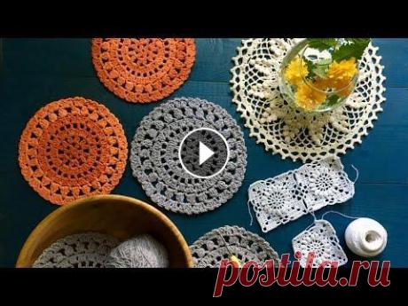 После 9 Мая. Схема Любимой Салфетки крючком. Кофе Фуга Кружева Мой инстаграм - https://www.instagram.com/natal_kotsar/...
