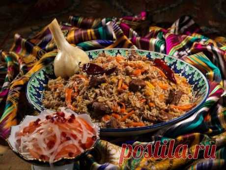 Плов узбекский, пошаговый кулинарный рецепт с фото / Простые рецепты
