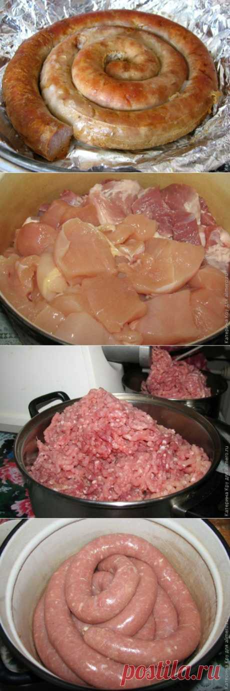 Рецепт домашней колбасы
