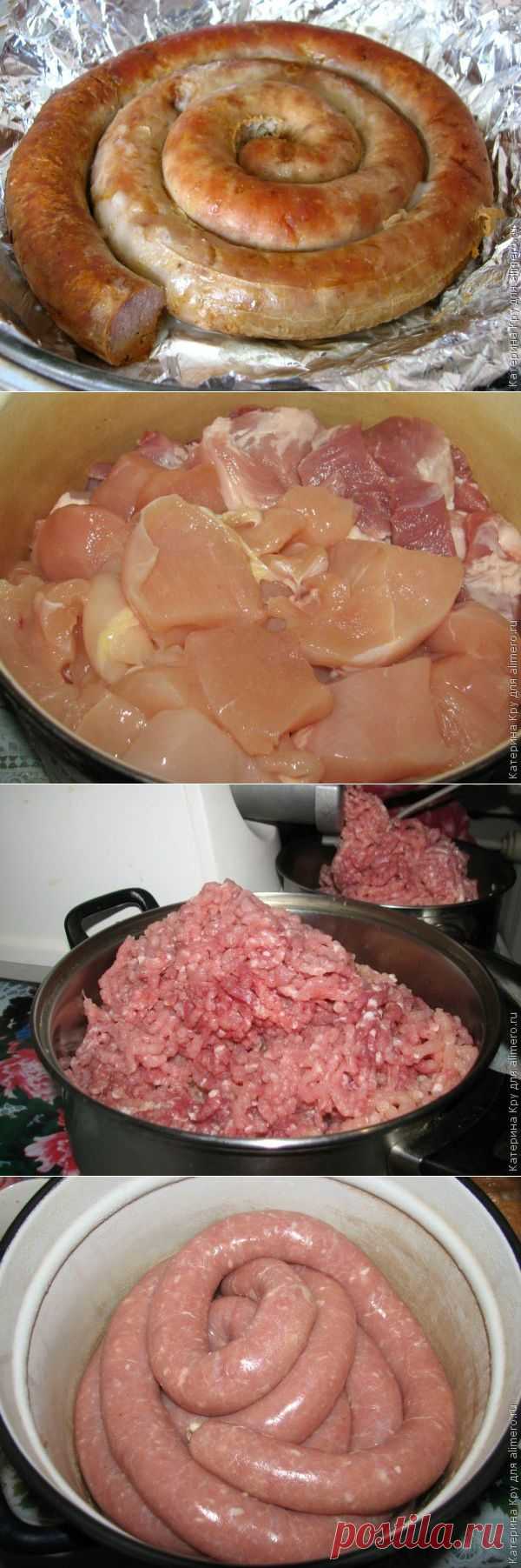 Рецепт домашней колбасы