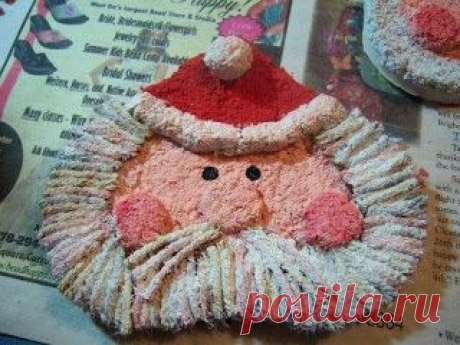 Paper Mache Santa Ornament Tutorial