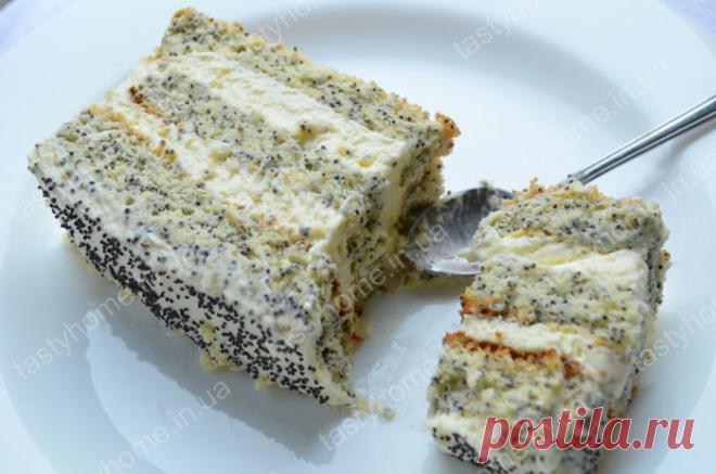 Маковый торт 