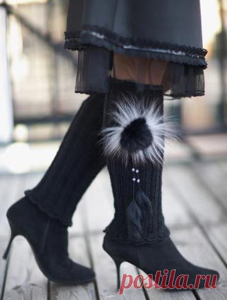 Гетры: вяжем | Своими руками