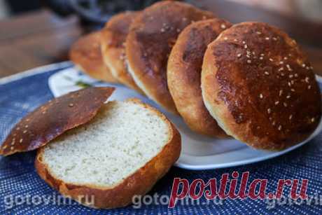 Булочки для гамбургеров. Рецепт с фото / Готовим.РУ