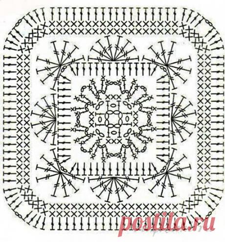 Плед крючком » Сайт "Ручками" - делаем вещи своими руками