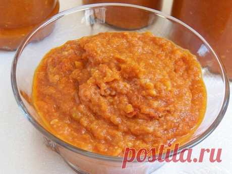 Аджика из кабачков с томатной пастой на зиму рецепт с фото пошагово - 1000.menu