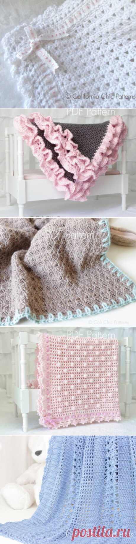 Knitting PATTERN 63 Paris Knit Baby Blanket PATTERN 63
