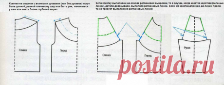Вязание. Круглые кокетки