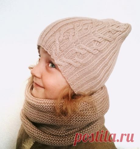 Этот узор и для шапок, и для плечевых изделий хорош | Мила Кудрявцева Все о вязании и рукоделии | Яндекс Дзен