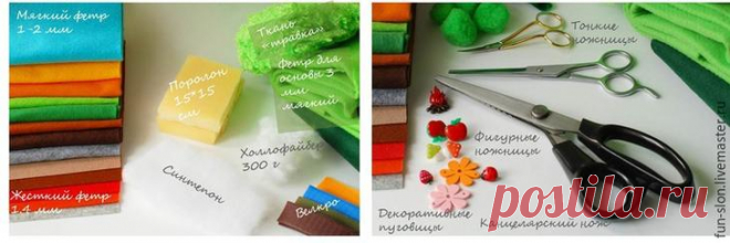 Шьем яркий и реалистичный игровой коврик из фетра