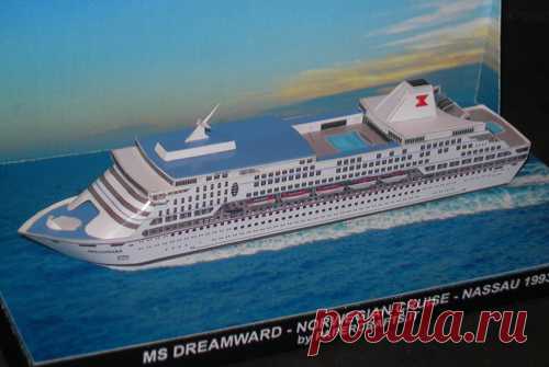 MS Dreamward Papercraft - Paperdiorama - Donwload Free Paper Model