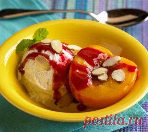 Персик «Мельба» (рецепт)