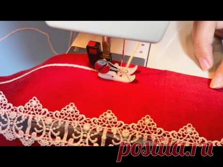 WOW 🤩 Excellent sewing tips for sewing lovers |  How to sew lace ribbon |  Tips for beginners