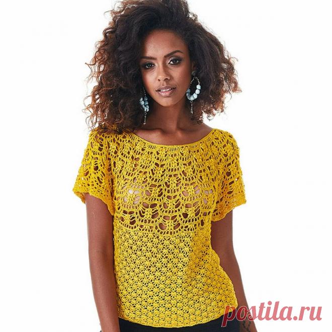 Лёгкие ажурные топы крючком и спицами | Paradosik_Handmade | Пульс Mail.ru