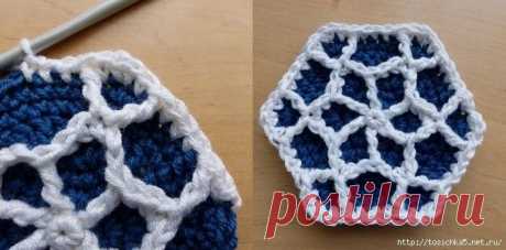 Интересный мотив крючком — DIYIdeas