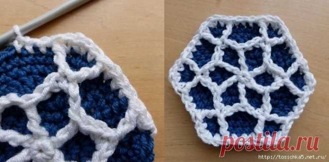 Интересный мотив крючком — DIYIdeas