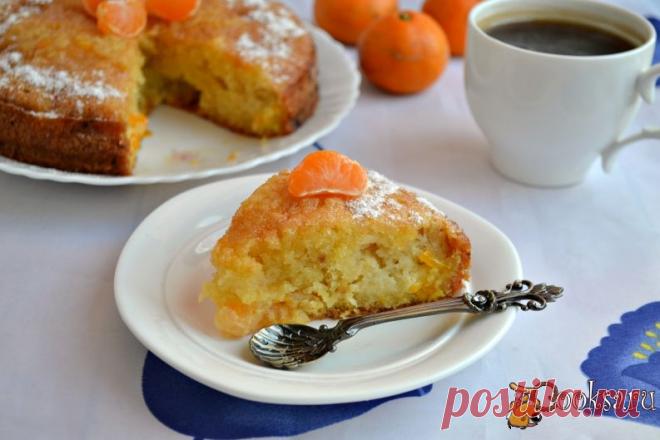 Мандариновый пирог.