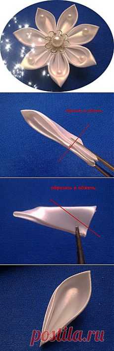 Домашняя волшебница - Мастеркласс "Узкий лепесток по-другому"