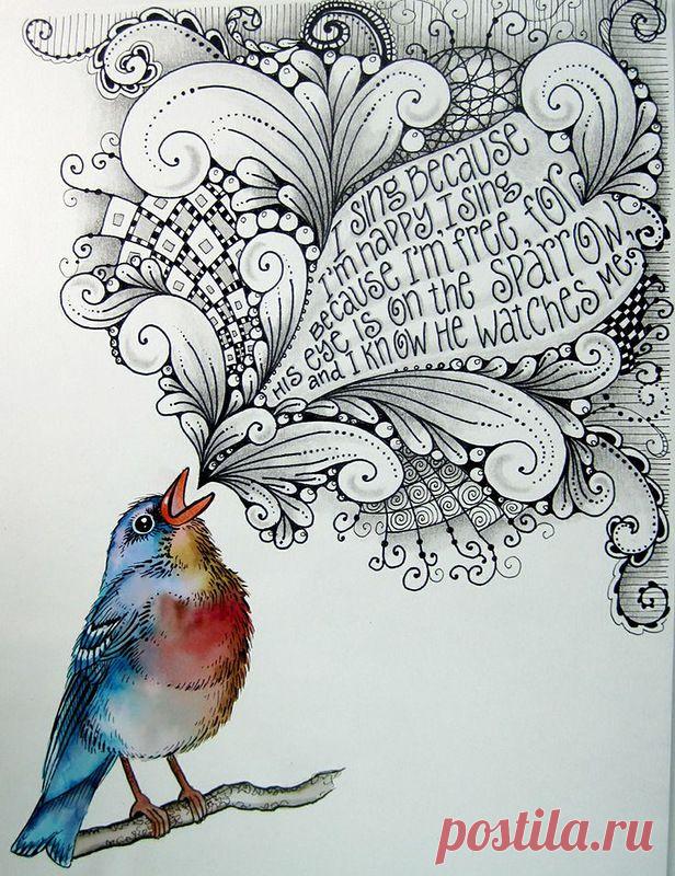 Зентангл - Zentagle ...что это ??? ...14 образцов.