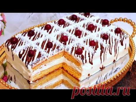 ПОТРЯСАЮЩЕ ВКУСНОЕ, САМОЕ БЫСТРОЕ ПИРОЖНОЕ ЗА 5 МИН+ВЫПЕЧКА!ПРОСТО ВКУСНО И ДОСТУПНО!ГОСТИ ВВОСТОРГЕ - YouTube